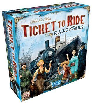 Билет на Поезд: Рельсы и Паруса (Ticket to Ride: Rails & Sails)