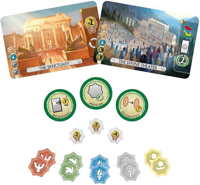 7 Чудес Дуель: Пантеон (7 Wonders Duel: Pantheon) UA
