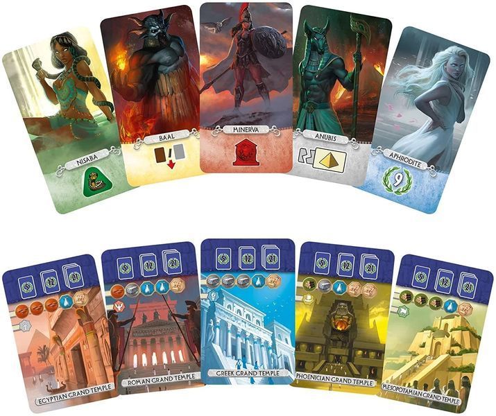 7 Чудес Дуель: Пантеон (7 Wonders Duel: Pantheon) UA