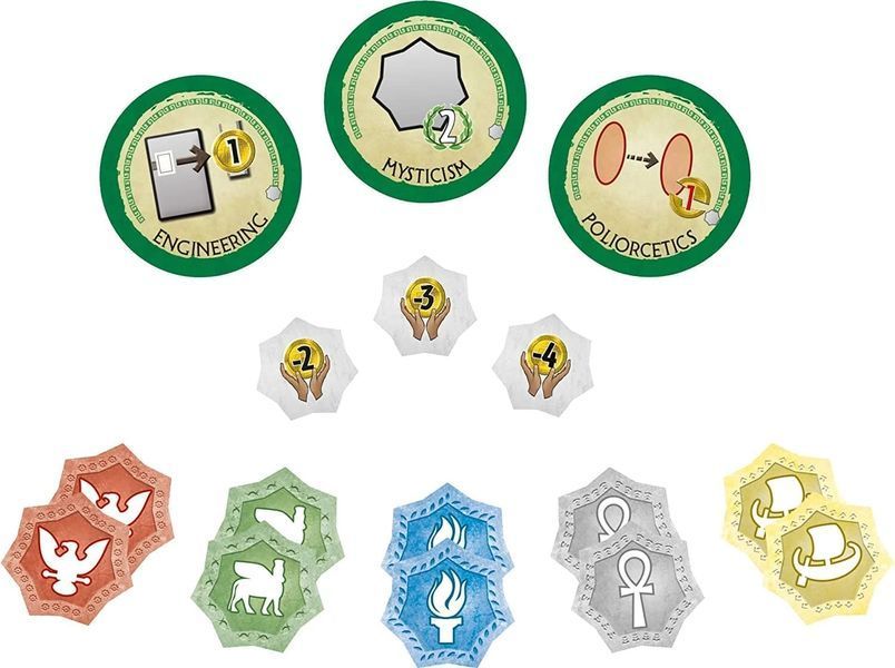 7 Чудес Дуель: Пантеон (7 Wonders Duel: Pantheon) UA