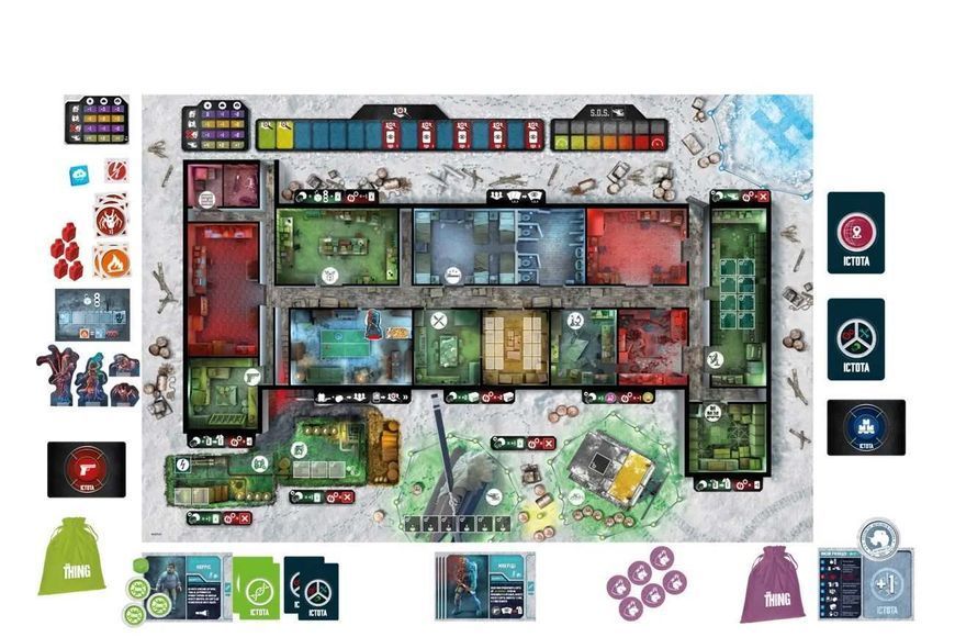 Нечто: Настольная игра (The Thing: The Boardgame) UA